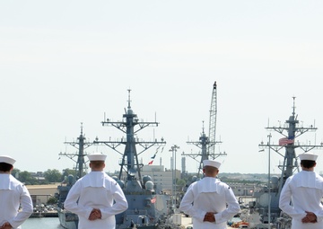 USS Nassau comes home