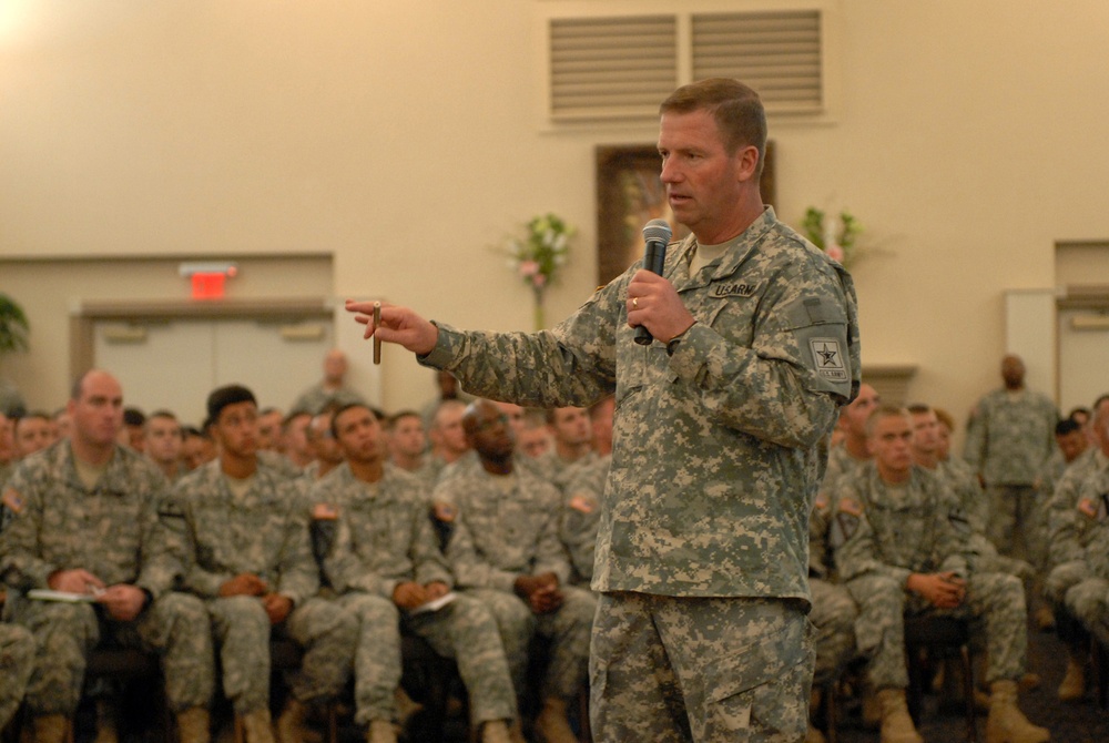 Predictability, increased dwell time coming, SMA tells troops