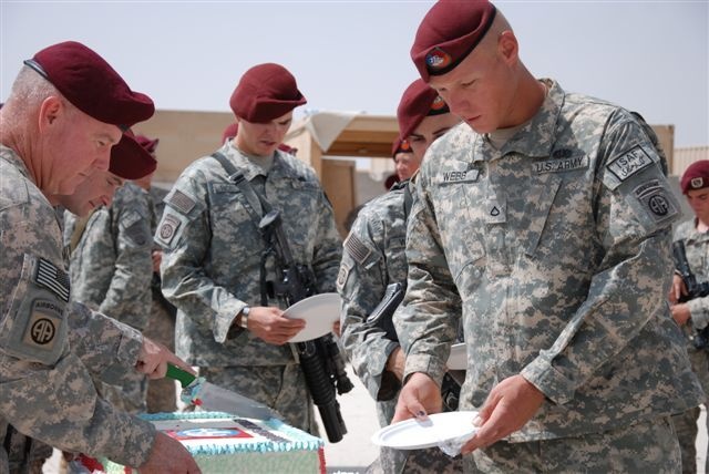 Paratroopers celebrate National Airborne Day in Afghanistan