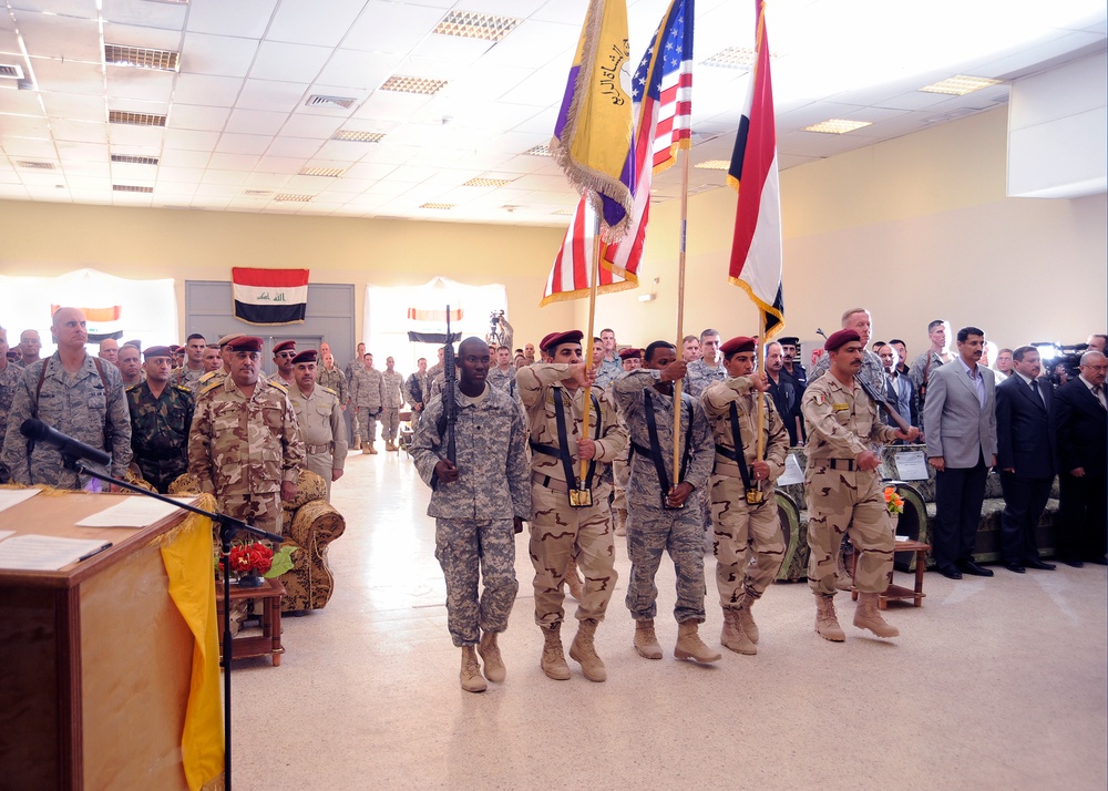 Iraqi Army Base Ceremony