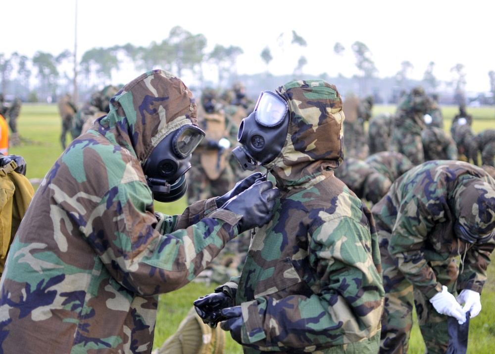 NMCB 74 Seabees Conduct Readiness Exercise