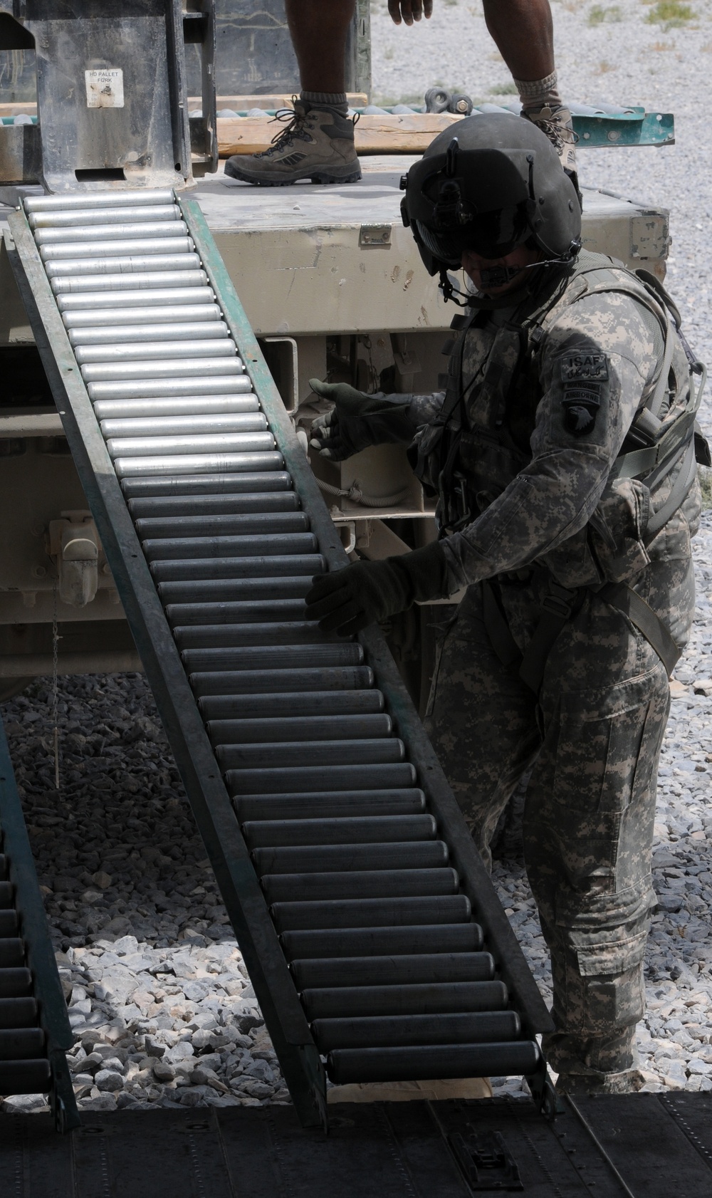 Task Force Destiny and Australian Rotary Wing Chinook support