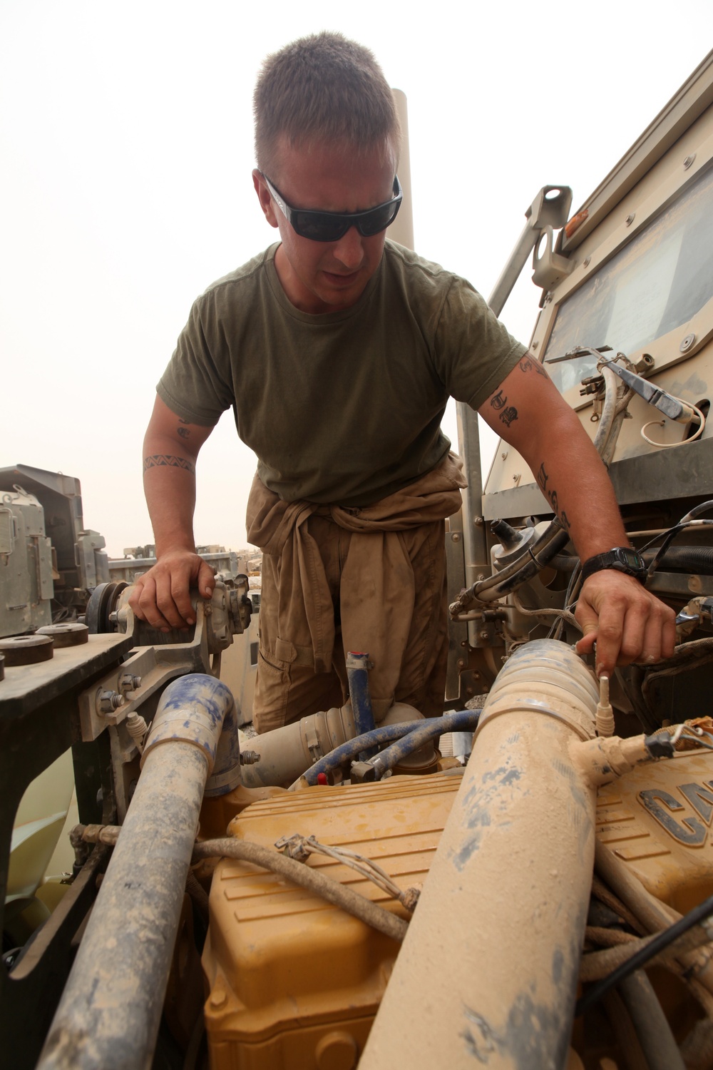 From Car Dealership to Afghanistan: Marine Mechanic Innovates Repair of 7-ton Truck