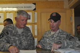 Chief of Engineers Pays a Visit to the Lumberjacks