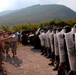 Multinational riot control training, U.S. soldiers play rioters