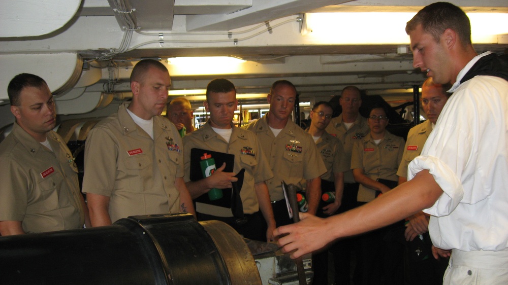 Tour aboard USS Constitution