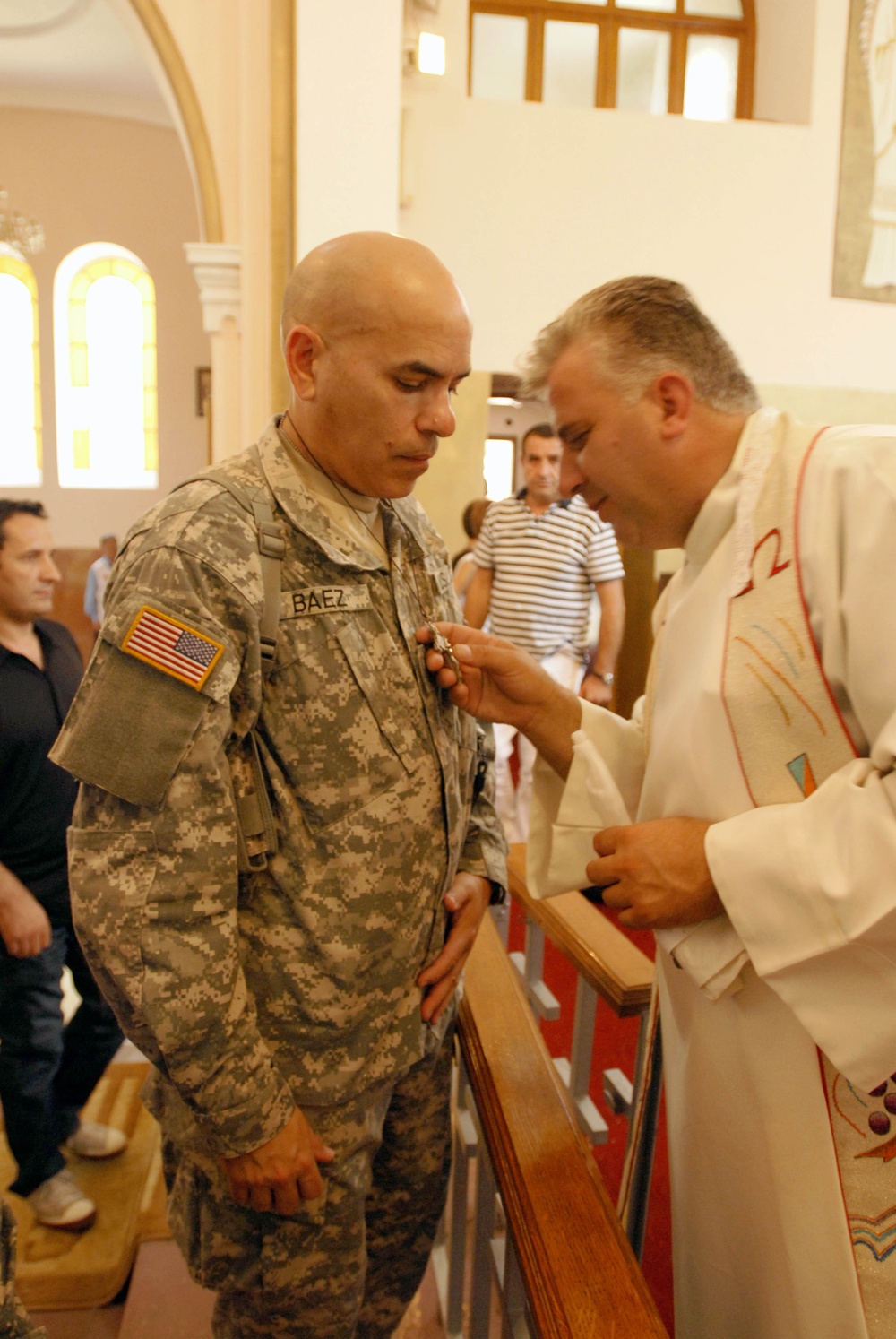 U.S. soldiers join pilgrimage to Church of the Black Madonna