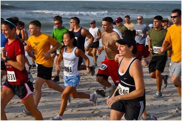 MARSOC Hosts Beach Run