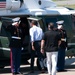 President Obama Stops at Air Station Cape Cod En route to Martha's Vineyard