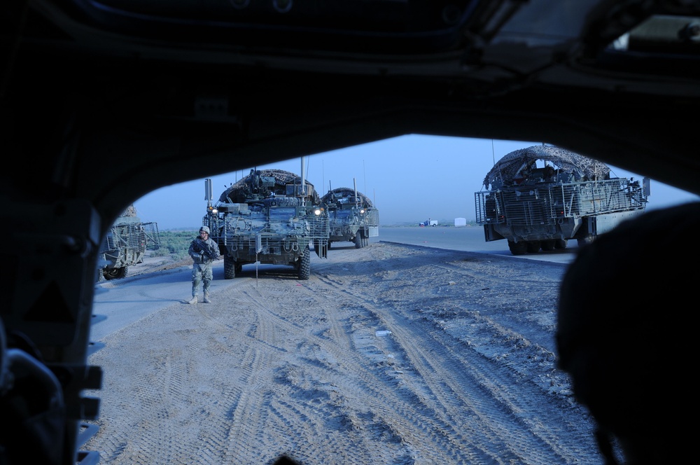 1-38th Infantry Soldiers Conduct Final Movement to Kuwait