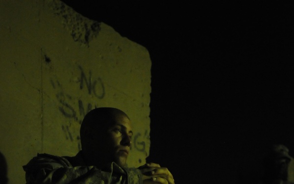 1-38th Infantry Soldiers conduct final movement to Kuwait