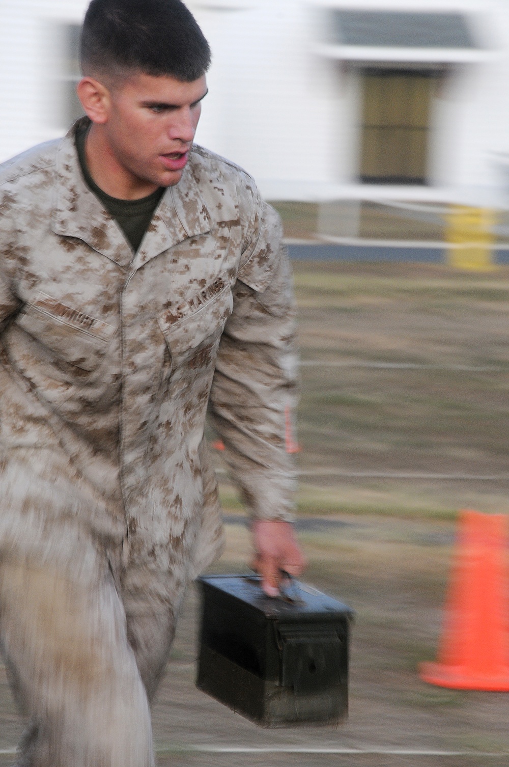 GTMO Marines, Sailors, and Soldiers Perform a Combat Fitness Test