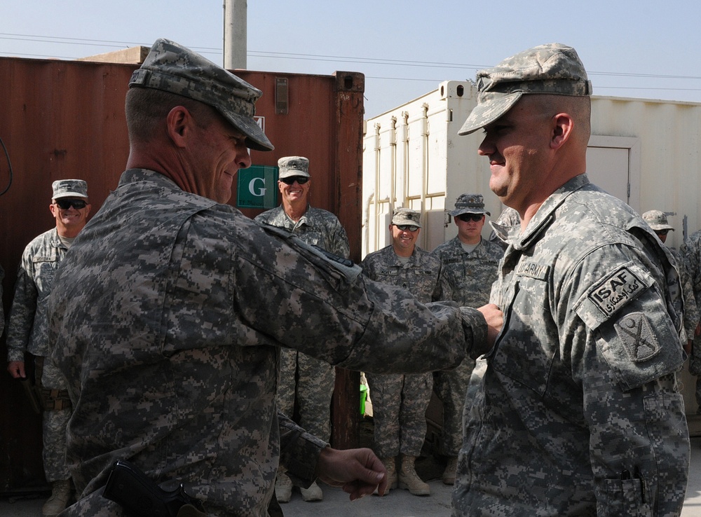 Promotion Ceremony for the 1st Battalion, 178th Field Artillery, South Carolina Army National Guard