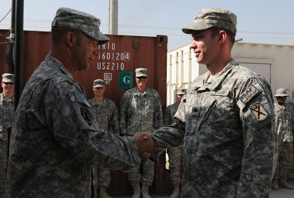 Promotion Ceremony for the 1st Battalion, 178th Field Artillery, South Carolina Army National Guard