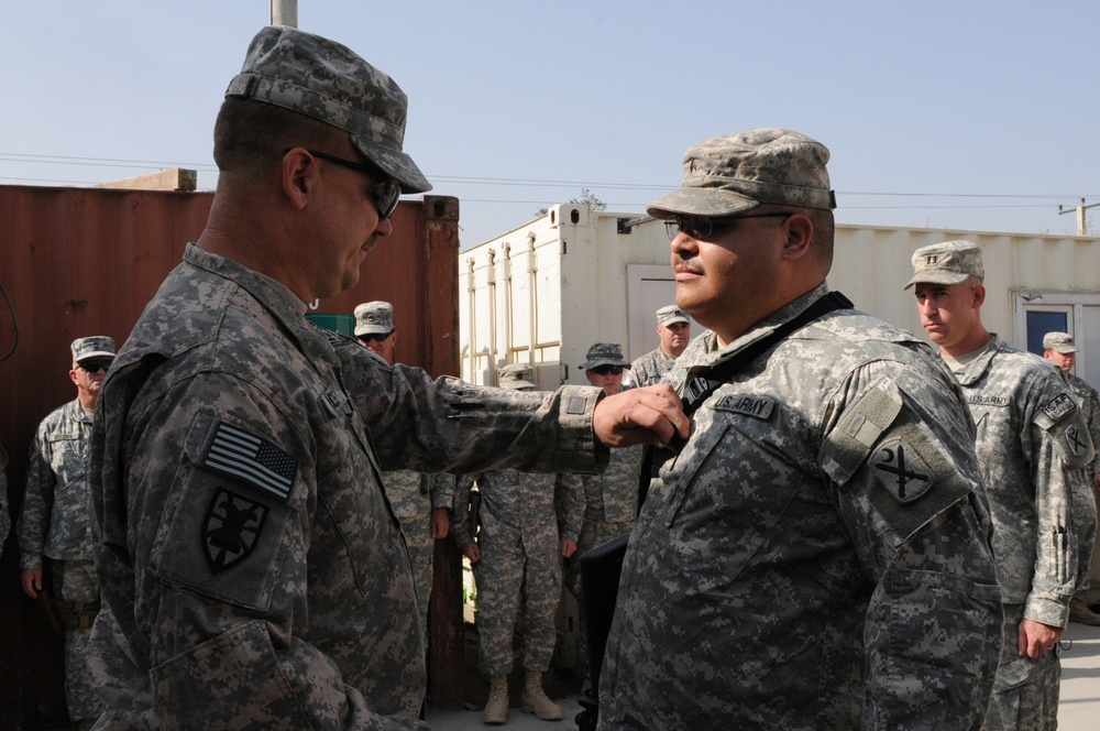 Promotion Ceremony for the 1st Battalion, 178th Field Artillery, South Carolina Army National Guard