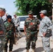 BDF Commander and LANG's Adjutant General Visit Troops in Haiti