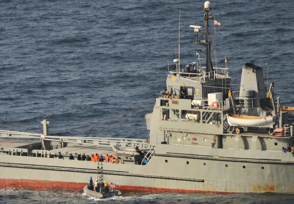 USS Harry S. Truman rescues Iranian mariners