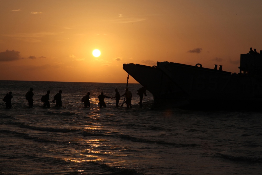 Marines, Sailors Sweat Off a Good Deed During Construction Work in Haiti