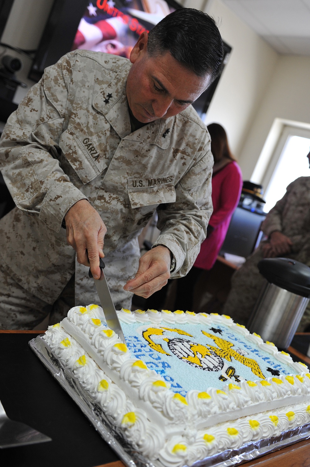 Maj. Gen Garza Receives His Second Star