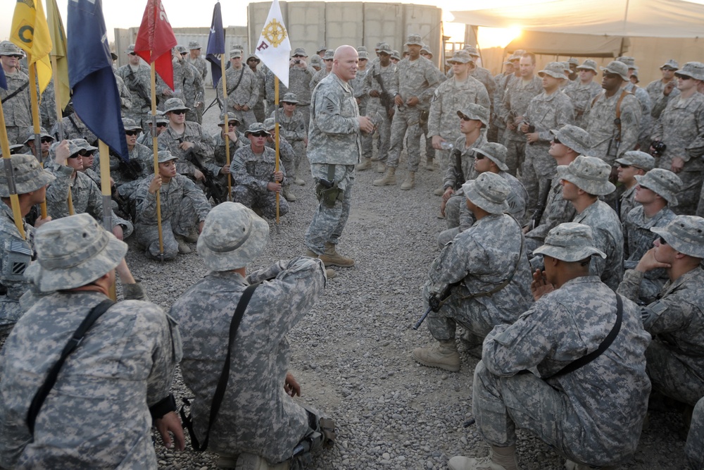 Combat badges reward soldiers for vigilance, response, loyalty