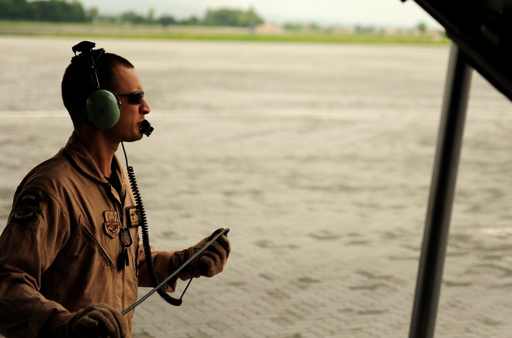 746th aircrew brings relief to flood-torn Pakistan