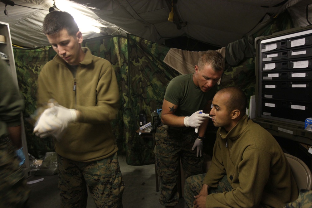 1/1 Corpsmen Keep Marines Ready to Train, Ready to Fight