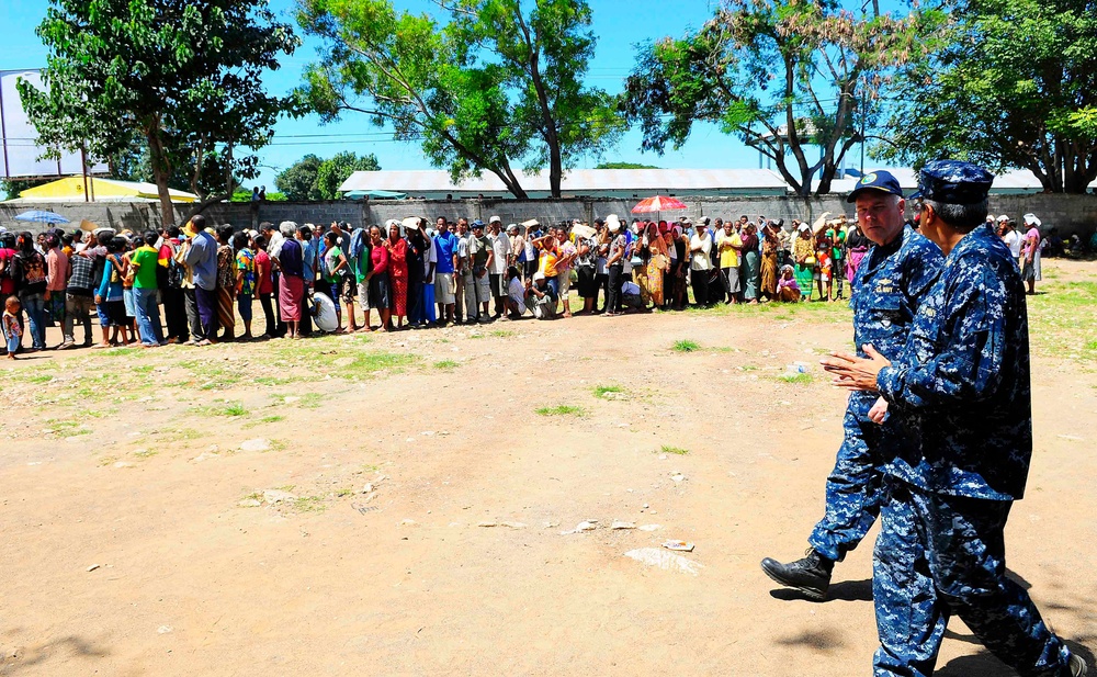 Pacific Partnership 2010 action