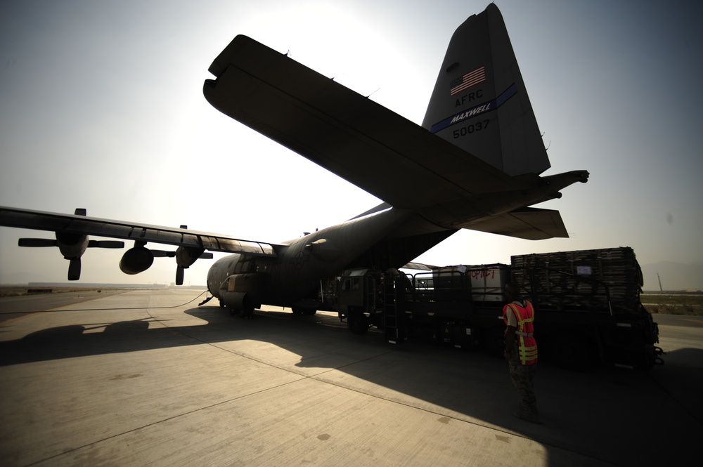 Humanitarian Aid Airdrops From Bagram AB Afghanistan To Pakistan