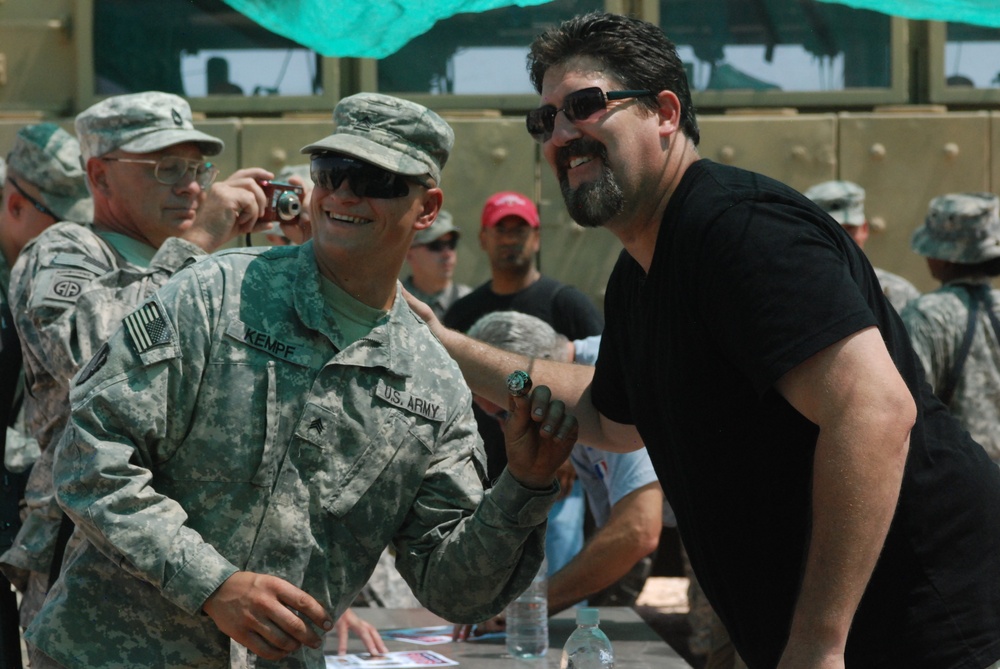 Sports Byline visits Joint Base Balad