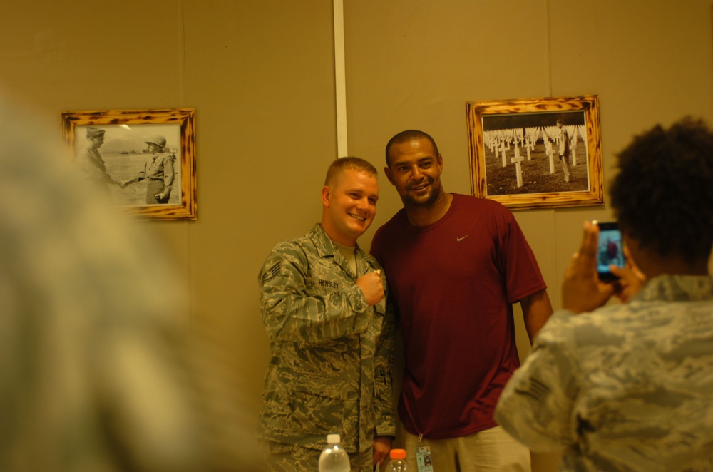 Sports Byline visits Joint Base Balad