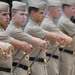 Midshipmen learn sword manual