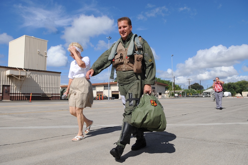 Final Training Mission for F-15 at Hickam