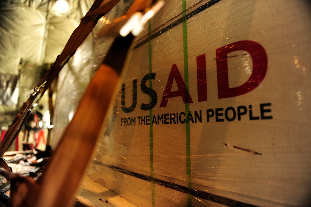 Aircrew Transports Ambassador, USAID Administrator to Flooded Sukkur