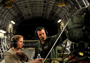 Under Secretary of the Air Force Visits AMC, Discusses Fuel Efficiency, Deployed Airmen, Total Force