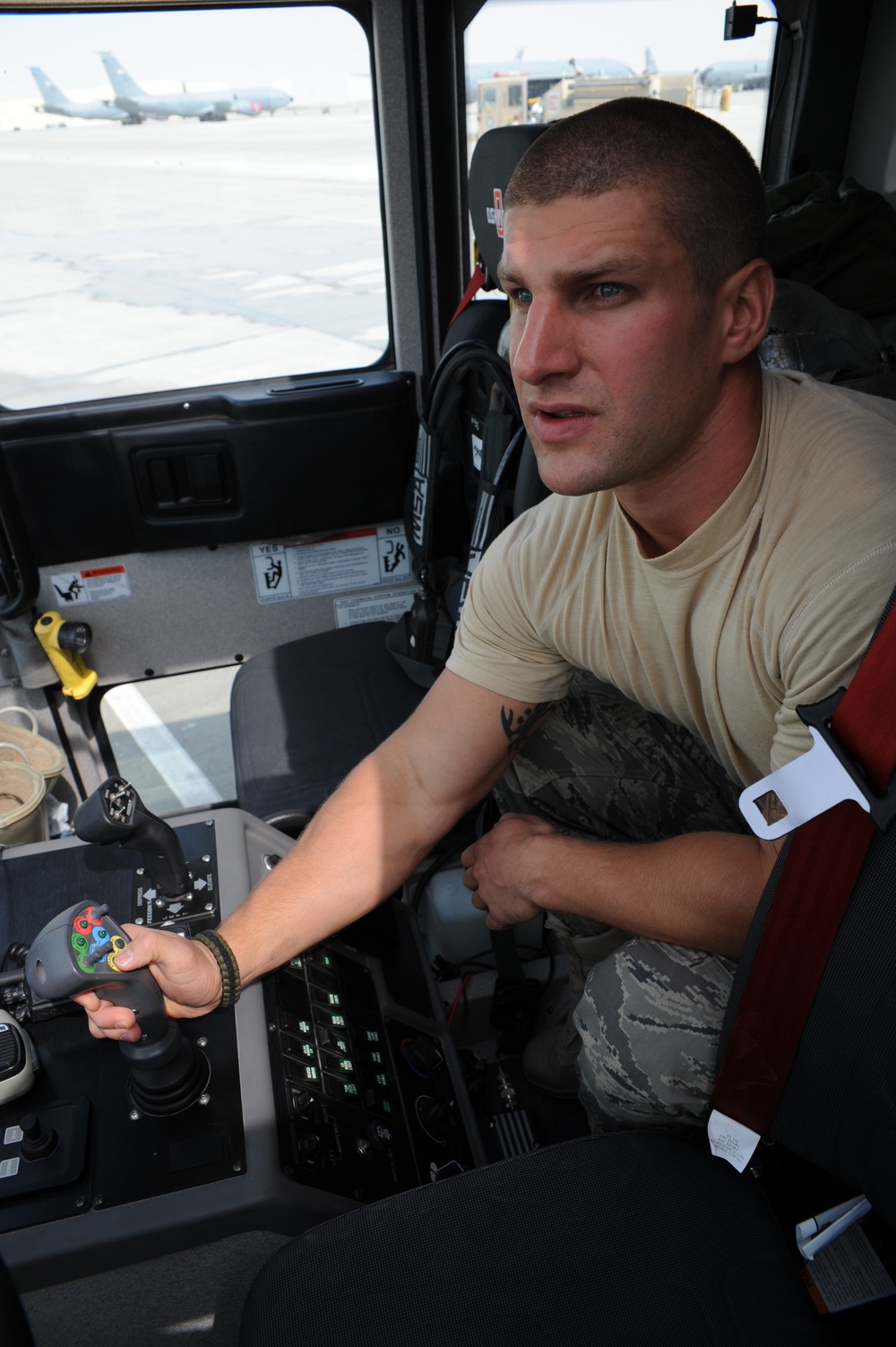 Deployed Pope Firefighter Supports Fire Protection Ops in Southwest Asia