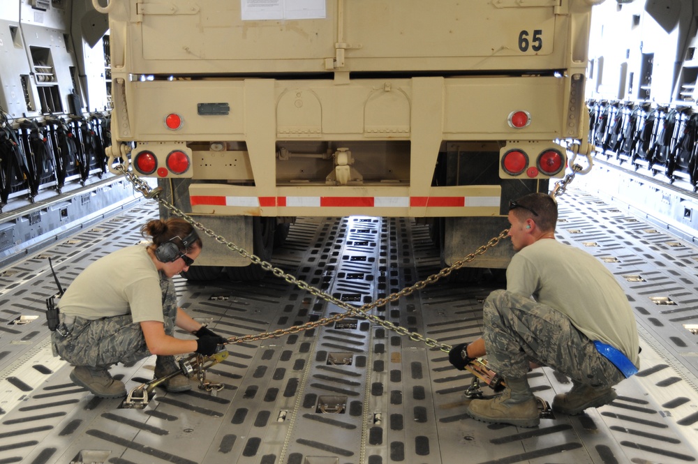 380th AEW Airmen Deliver Helium to the AOR