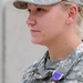 Spc. Patricia Fowler, 101st CAB, Receives the Purple Heart