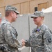 Spc. Patricia Fowler, 101st CAB, Receives the Purple Heart