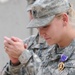 Spc. Patricia Fowler, 101st CAB, Receives the Purple Heart