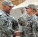 Spc. Patricia Fowler, 101st CAB, Receives the Purple Heart