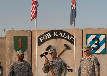 USF-I Command Sgt. Maj. pays final visit to troops