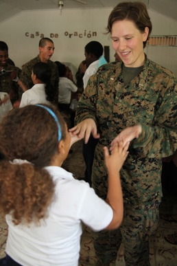 Marines Bring Joy to Costa Rican Students