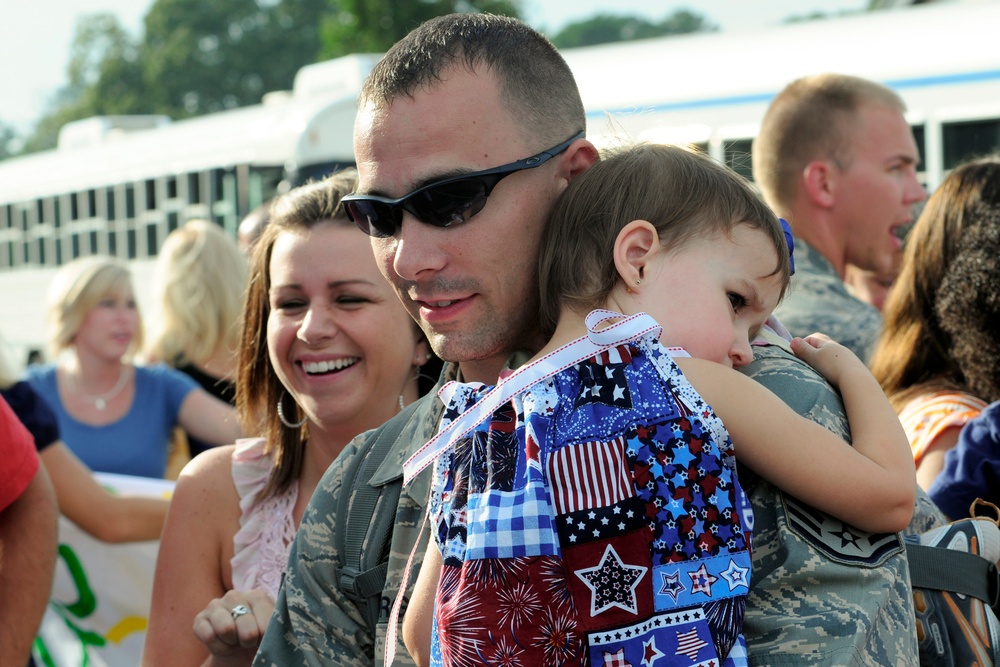 169th Fighter Wing Return From Iraq