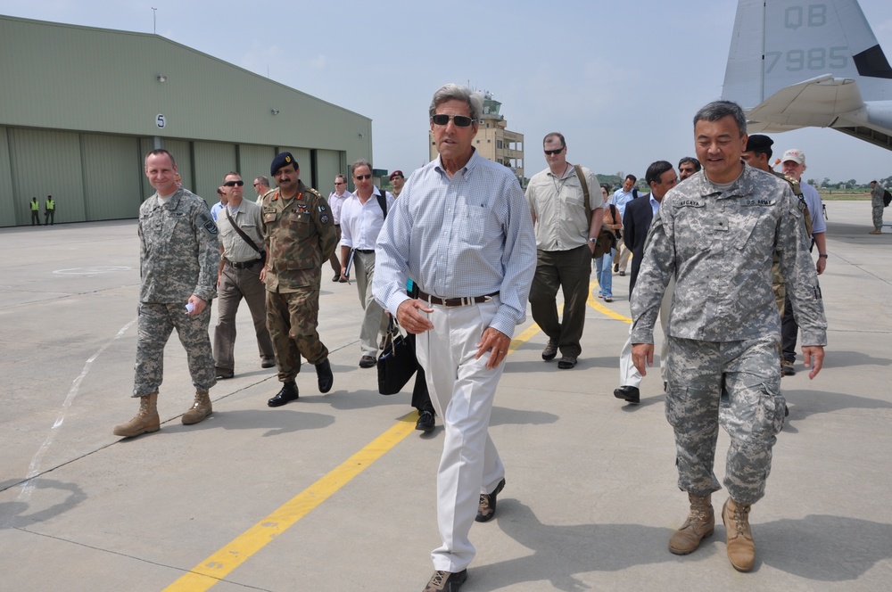 Sen. John Kerry Visits Pakistan