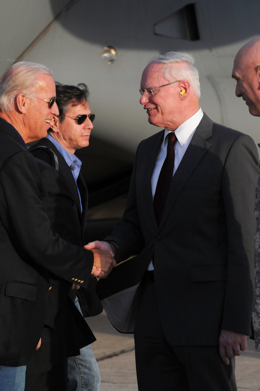 Vice President Joe Biden Arrives in Baghdad