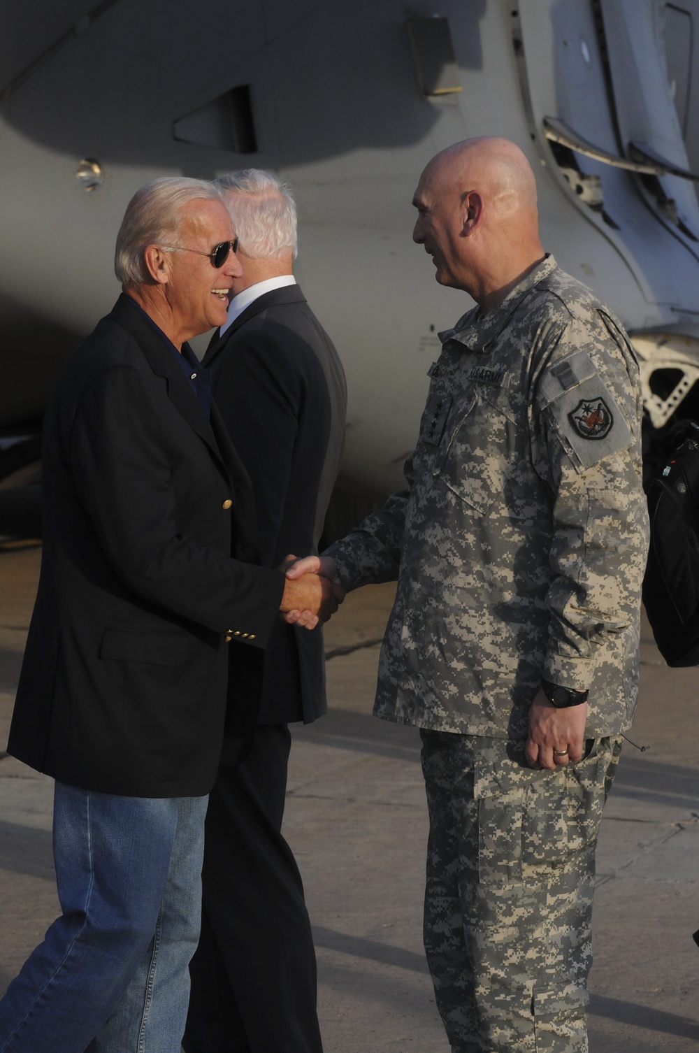 Vice President Joe Biden Arrives in Baghdad