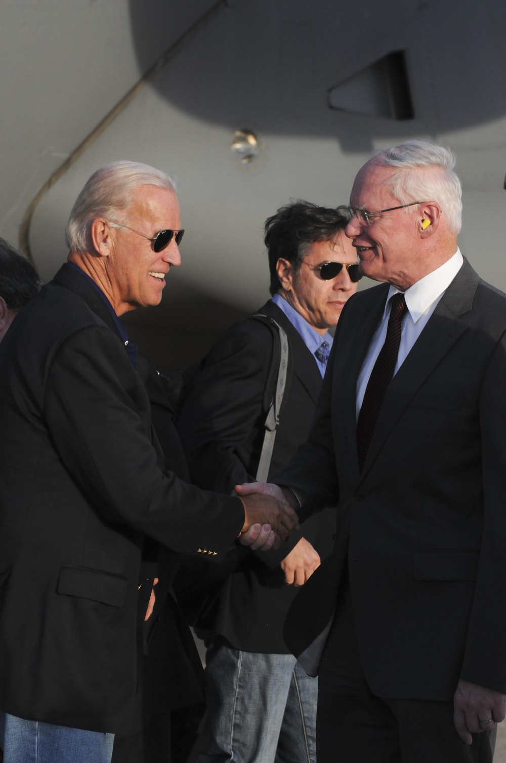 Vice President Joe Biden Arrives in Baghdad