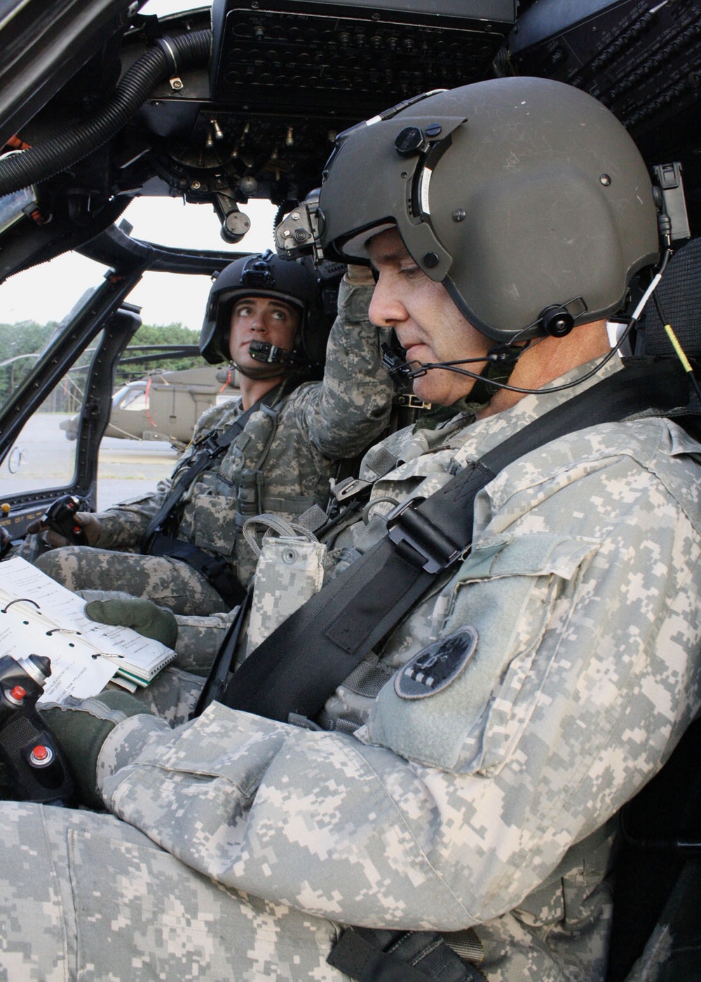 Army Guard Father, Son Fly Together