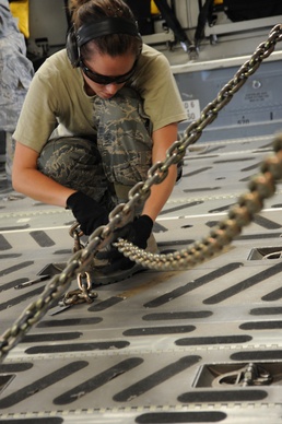 Joint Base Andrews Staff Sergeant Keeps Cargo Moving in Southwest Asia