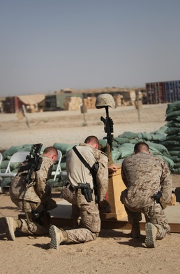 1st Battalion, 11th Marine Regiment Memorializes Fallen Marine